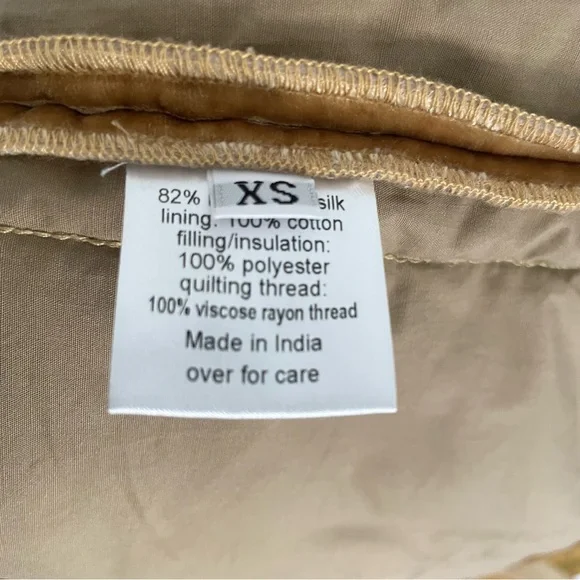 Rachel Comey Herald Gold Silk Velvet Blend Belted Coat Jacket NWT - Picture 9 of 10